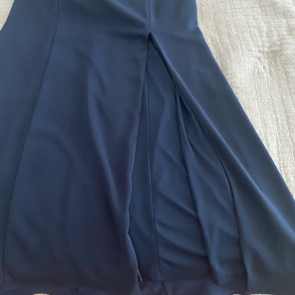 Ralph Lauren Navy Gown (prom, wedding, mother of the bride/groom) - Picture 4 of 7